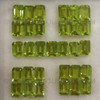 Very Good Quality 7X5 mm Octagon Step Cut Unheated Loose Natural Peridot VS Clarity
