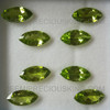 Natural Peridot Marquise Faceted Cut 14X7mm Intense Green Color VVS Clarity Loose Gemstone