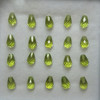 6X4 mm Drop Top Drill Briolette Natural Peridot Exceptional Quality FL Clarity