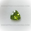 12 mm Trillion Unheated Loose Natural Peridot Very Good Quality VS Clarity Gems