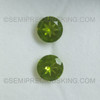 Round Faceted Unheated Loose Natural Peridot Excellent Quality VVS Clarity 11 mm