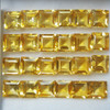 Natural Citrine Square Step Cut Facet Loose Gems Very Good Quality Dandelion Color Brazil 8X8 mm
