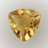 Natural Citrine 7X7 mm Trillion Step Cut Facet Loose Gems Very Good Quality Dandelion Color Brazil