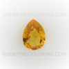 Excellent Quality Natural Citrine 7X5 mm Pears Flower Cut Loose Facet Golden Citrine Color Brazil