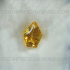 Natural Citrine 17.1X13mm Kite Shape 9.6 Carat Fancy Gems Exceptional Quality Amber Yellow Color Brazil