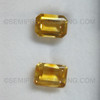 Excellent Quality Natural Citrine 14X10mm Octagon Bufftop Loose Gemstones Amber Yellow Color Brazil