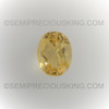 Natural Citrine Oval Faceted Cut 10X8mm Tuscan Yellow Color VS Clarity Loose Gemstone 1 piece
