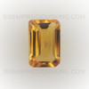 Natural Citrine Octagon Step Cut 6X4mm Golden Citrine Color VVS Clarity Loose Gemstone