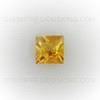 Natural Citrine 5X5 mm Square Princess Cut Loose Facet Excellent Quality Amber Yellow Color Brazil