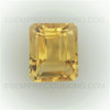 Natural Citrine Octagon Step Cut 10X8mm Tuscan Yellow Color VS Clarity Loose Gemstone