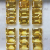 Very Good Quality Natural Citrine 10X8 mm Octagon Step Cut Loose Facet Tuscan Yellow Color Brazil