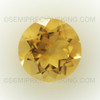 Excellent Quality Natural Citrine 8X8 mm Round Flower Cut Loose Facet Amber Yellow Color Brazil