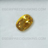 Natural Citrine Cushion Facet cut 10 Carat Gem Excellent Quality Amber Yellow Color Brazil 16X12 mm