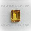 Natural Citrine Octagon Step Cut 10 Carat Gem Excellent Quality Golden Citrine Color Brazil 16X12 mm