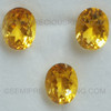 Natural Citrine 10X8 mm Oval Faceted Loose Gems Dandelion Color Brazil Excellent Quality