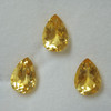 Natural Citrine Pear Faceted Cut 13X9mm Tuscan Yellow Color VS Clarity Loose Gemstone