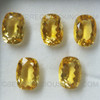 Natural Citrine 14X10 mm Cushion Faceted Loose Gems Excellent Quality Dandelion Color Brazil