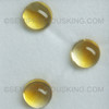 Very Good Quality Natural Citrine 11mm Round Cabochon Loose Gemstone Tuscan Yellow Color Brazil