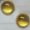 Natural Citrine 14.5x14.5 mm Round Cabochon Brazil