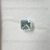 Natural Aquamarine 9x9 mm Cushion Faceted Gems 2.85 Carat Each Very Good Quality Carolina Blue Color