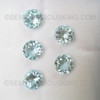 Round Facet Cut Loose Aqua Africa Very Good Quality Aqua Sky Blue Color Natural Aquamarine 9X9 mm