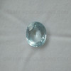 Natural Aquamarine 12.8x10.2 mm Oval Step Cut 5.3 Carats Africa Good Quality Baby Blue Color