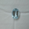 Natural Aquamarine 14X10 mm Oval Facet Cut 4.85 Carats Very Good Quality Aqua Sky Blue Color