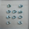 Natural Carolina Blue Color Aquamarine 7X5 mm Pears Facet Cut Loose Gems Excellent Quality