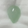 Natural Aquamarine 19x14 mm Pears Loose Cabochon for Jewelry 18.35 Carats Pastel Blue Color
