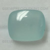 Natural Aquamarine 16X13.2 mm Cushion Loose Cabochon 12.75 Carats Baby Blue Color