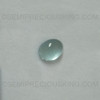 Natural Aquamarine 11X9 mm Oval Loose Cabochon for Jewelry 4.85 Carats Baby Blue Color