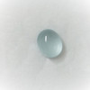 Natural Aquamarine 11X9 mm Pears Loose Cabochon for Jewelry 7.4 Carats Baby Blue Color