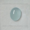 Natural Aquamarine 12.5X15 mm Pears Loose Cabochon for Jewelry 7.15 Carats Baby Blue Color