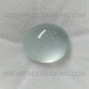 Natural Aquamarine Oval Cabochon 15.7x13.2mm Pastel Blue Color SI2 Clarity Loose Gemstone