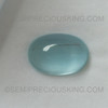 Natural Aquamarine Oval Cabochon 18.5X12.8mm Carolina Blue Color SI2 Clarity Loose Gemstone