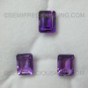 Octagon Step Cut Very Good Quality Natural Amethyst African 9X7 mm