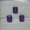 Natural Amethyst African 10X8 mm Octagon Step Cut Very Good Quality Royal Purple Color Loose Gems