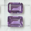 Natural Amethyst African 18X13 mm Octagon Step Cut Purple Color Loose Gems