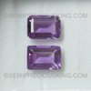 Natural Amethyst Octagon African 18X13 mm  Pastel Purple Color Loose Gems
