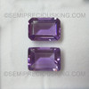 18X13 mm Octagon Natural Amethyst African  Step Cut Very Good Quality Pastel Purple Color Loose Gems