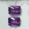 Natural Amethyst African Octagon Checkerboard Cut 18X13mm Grape Purple Color FL Clarity Loose Gemstone