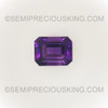 Natural Amethyst African 9X7 mm Octagon Step Cut Excellent Quality Indigo Purple Color Loose Gems