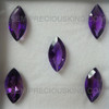 16X8 mm Marquise Indigo Purple Color Loose Natural Amethyst African  Gems