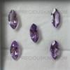 Natural Amethyst African 14X7 mm Marquise Flower Cut Very Good Quality Pastel Purple