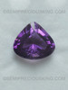 Natural Amethyst African 13x15 mm Pears Concave Cut Excellent Quality Heather Purple Color Loose Gems