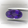 Natural Amethyst African Dome Briolette Cut 10X6mm Grape Purple Color VS Clarity Loose Gemstone
