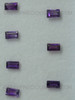 Natural Amethyst African 5X3 mm Baguette Step Cut