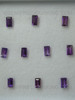 Indigo Purple Color Loose Natural Baguette Step Cut Amethyst African 5X3 mm Excellent Quality
