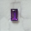 14.5x8.2 mm Baguette Step Cut Natural Amethyst African Very Good Quality Indigo Purple Color Loose Gems