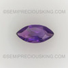 Excellent Quality Genuine Amethyst African 6X3 mm Marquise Flower Cut Grape Purple Color Loose Gems